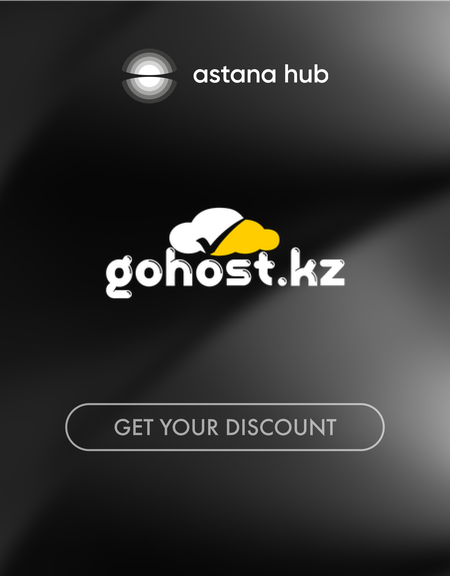 Скидочный купон 50% на услуги GOhost.kz